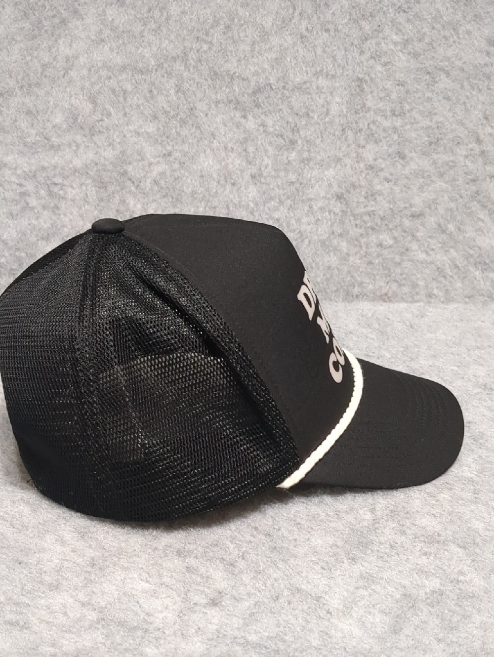 Dutch Bros Coffee Drink More Coffe Dad Trucker Black Hat - Picture 4 of 9